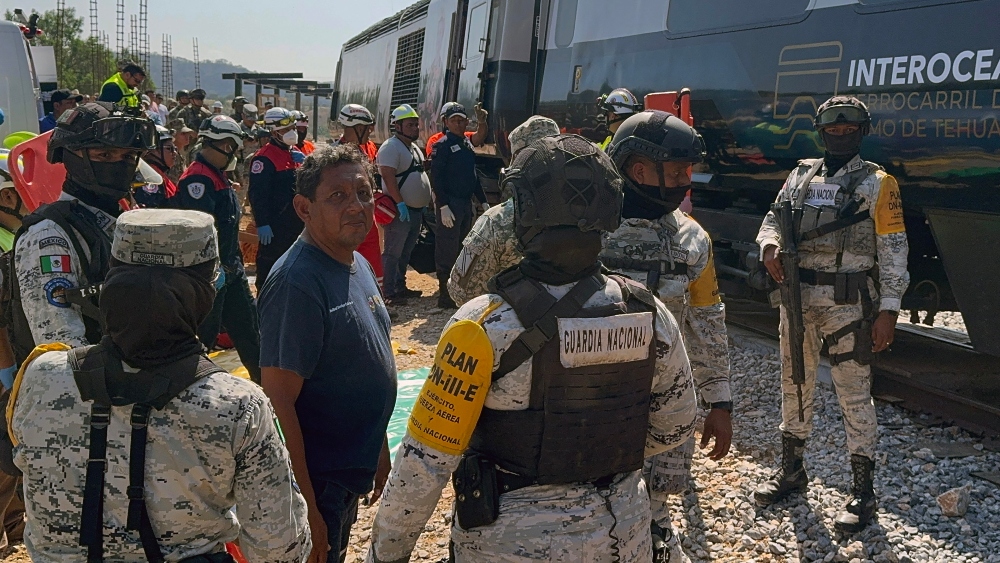 More than a dozen dead in Mexico train derailment